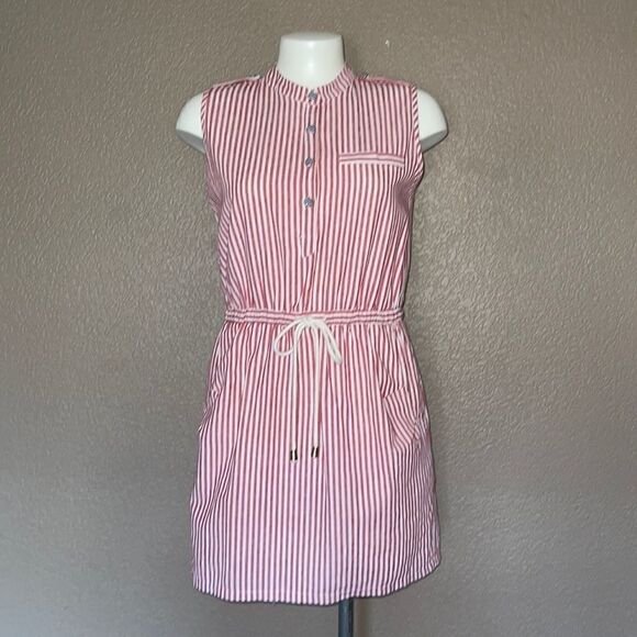 Kling red and white striped dress size 3 - Picture 1 of 8